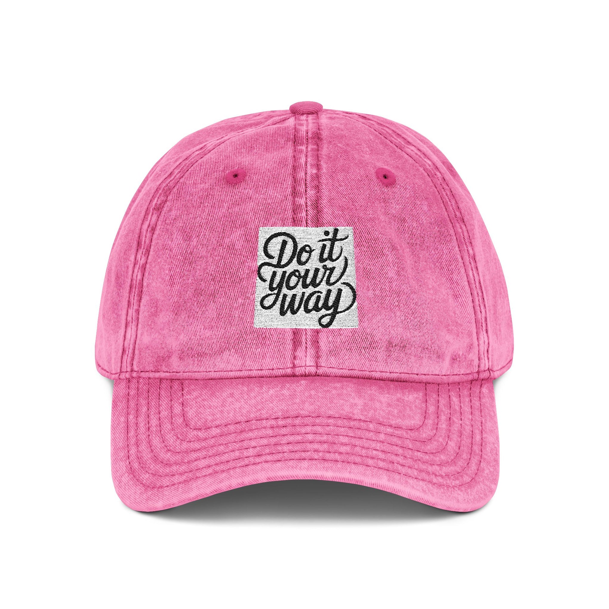 Embroidered Cap — Do It Your Way