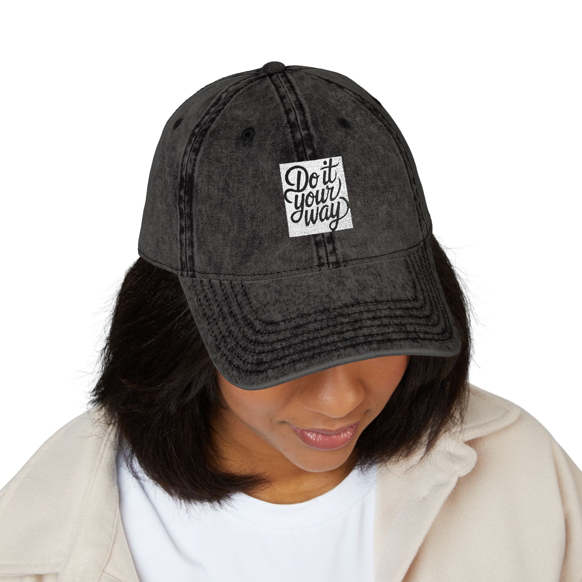Embroidered Cap — Do It Your Way
