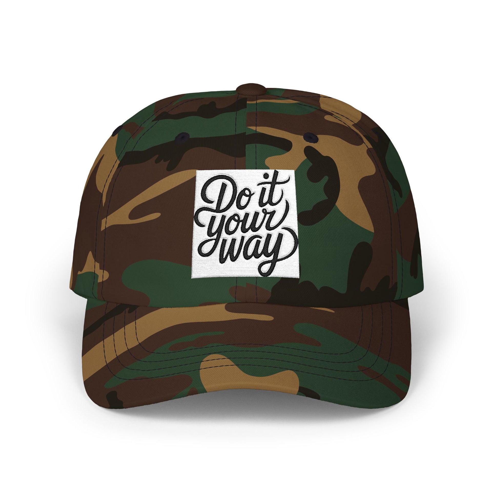 Do It Your Way Dad Cap — Embroidered Inspirational Baseball Hat