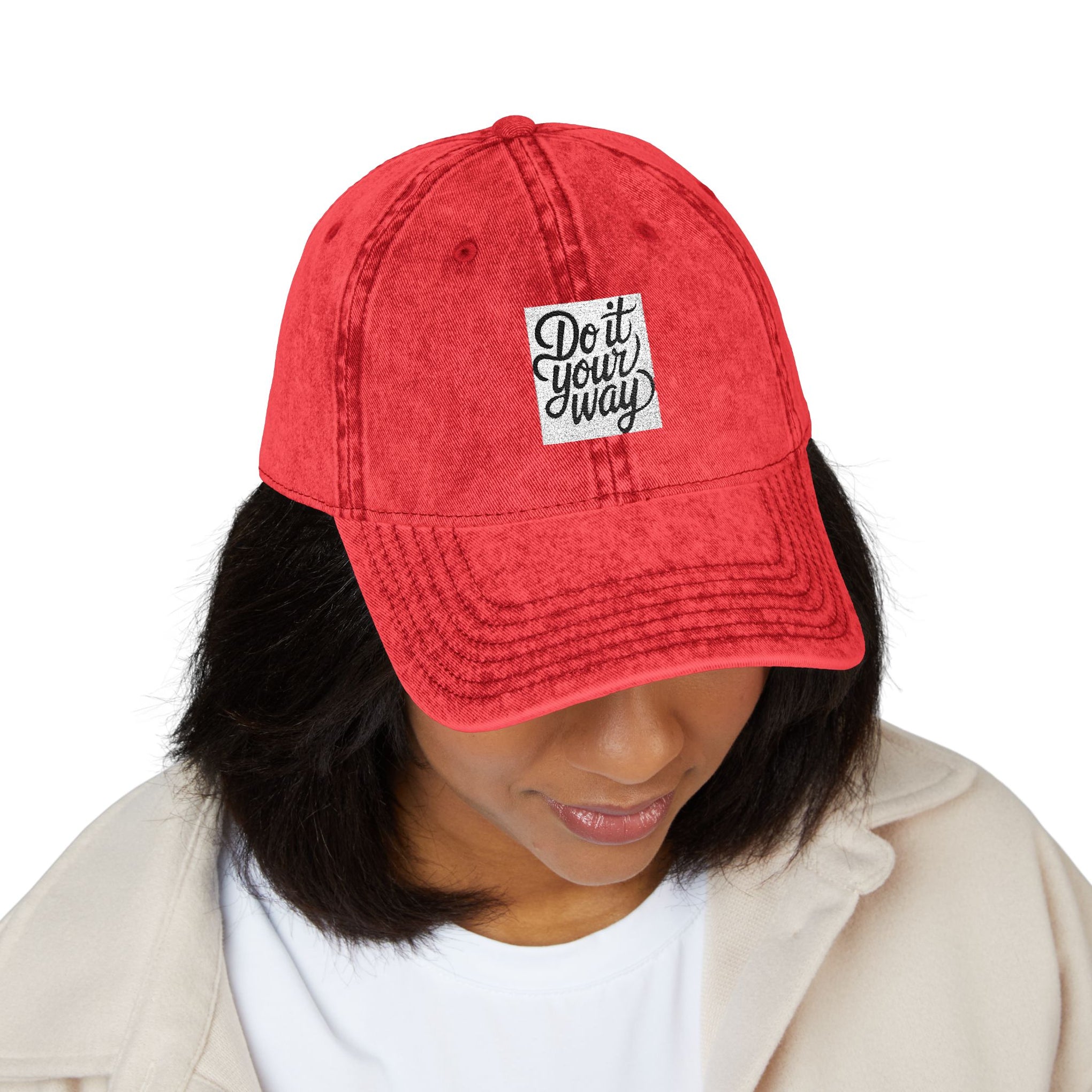 Embroidered Cap — Do It Your Way