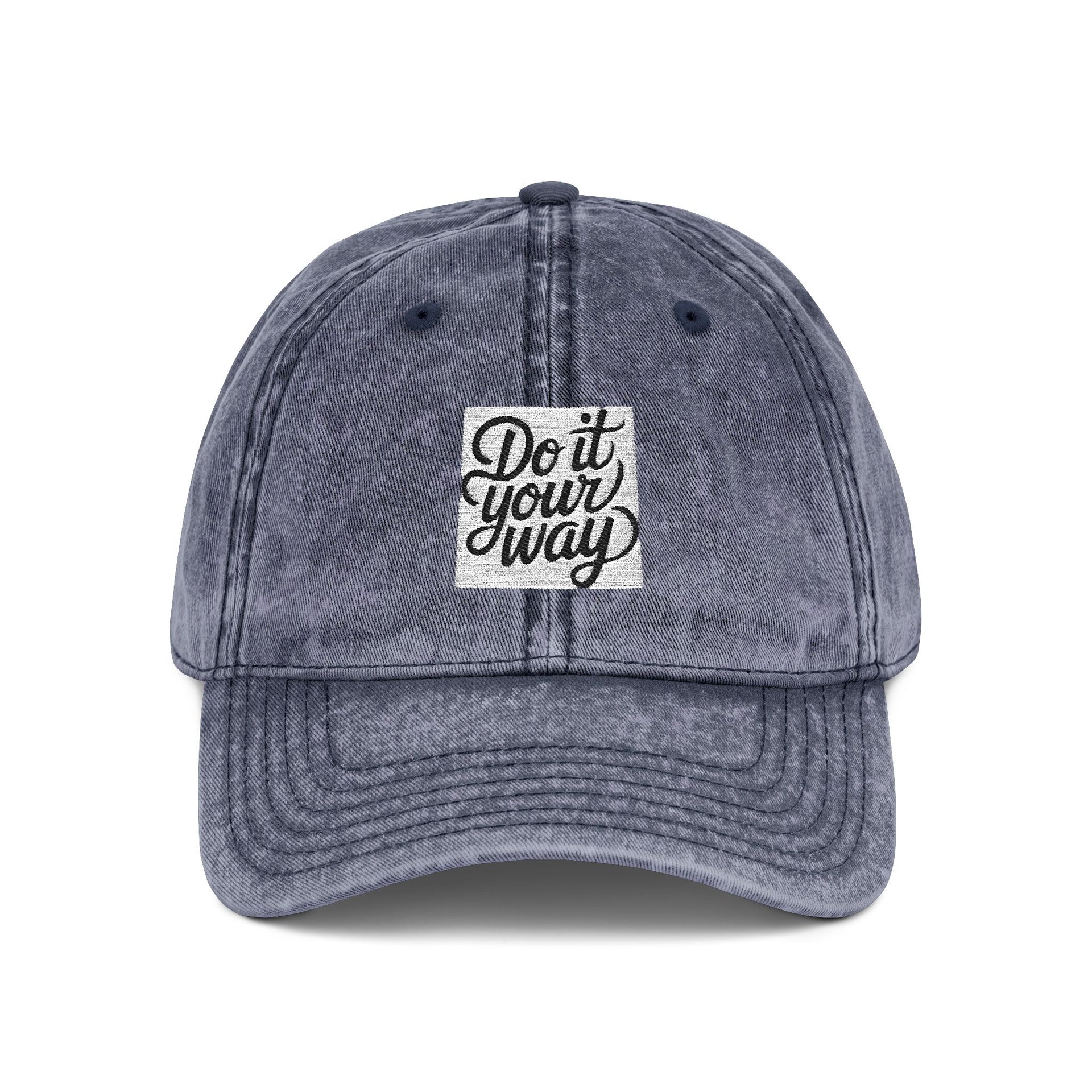 Embroidered Cap — Do It Your Way