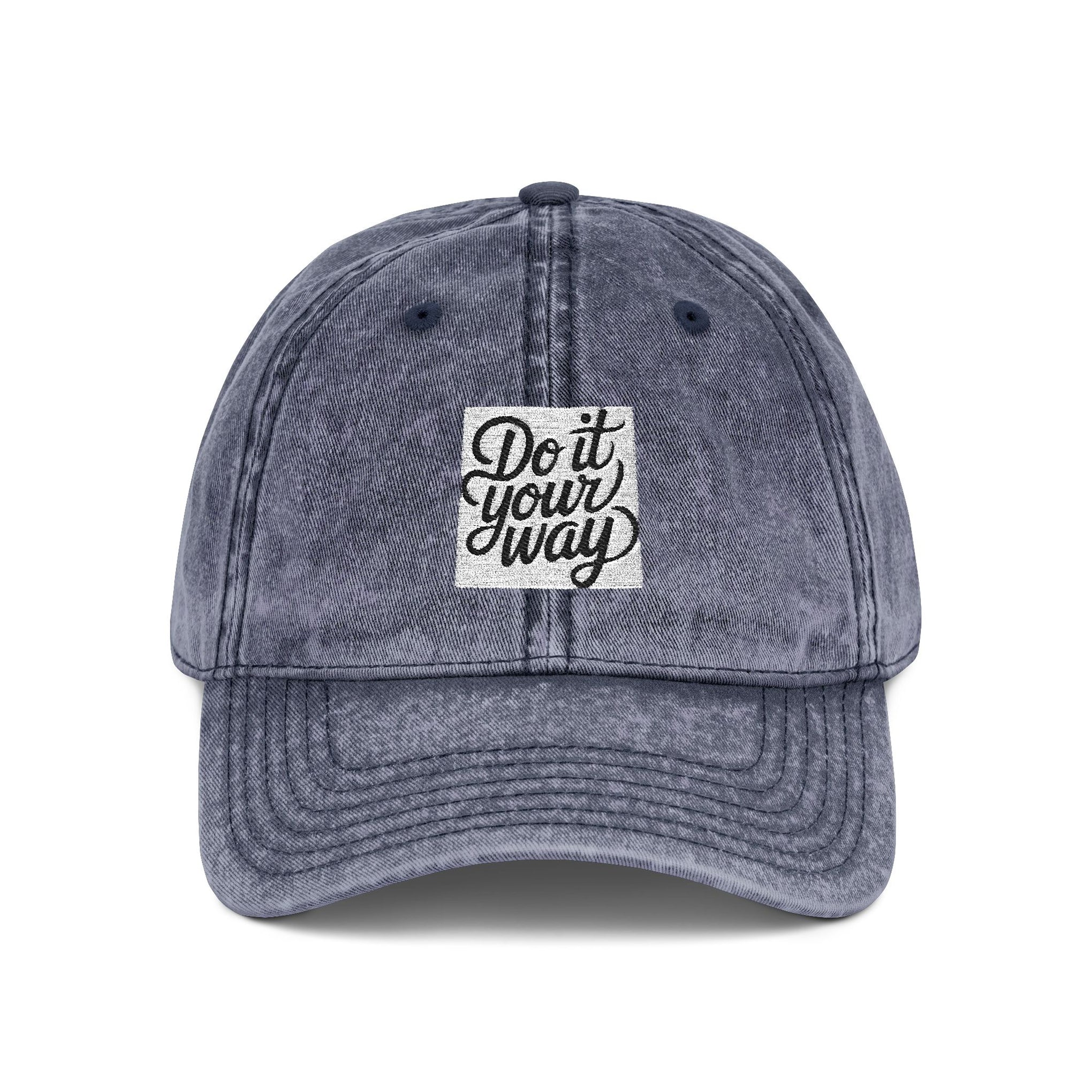 Embroidered Cap — Do It Your Way