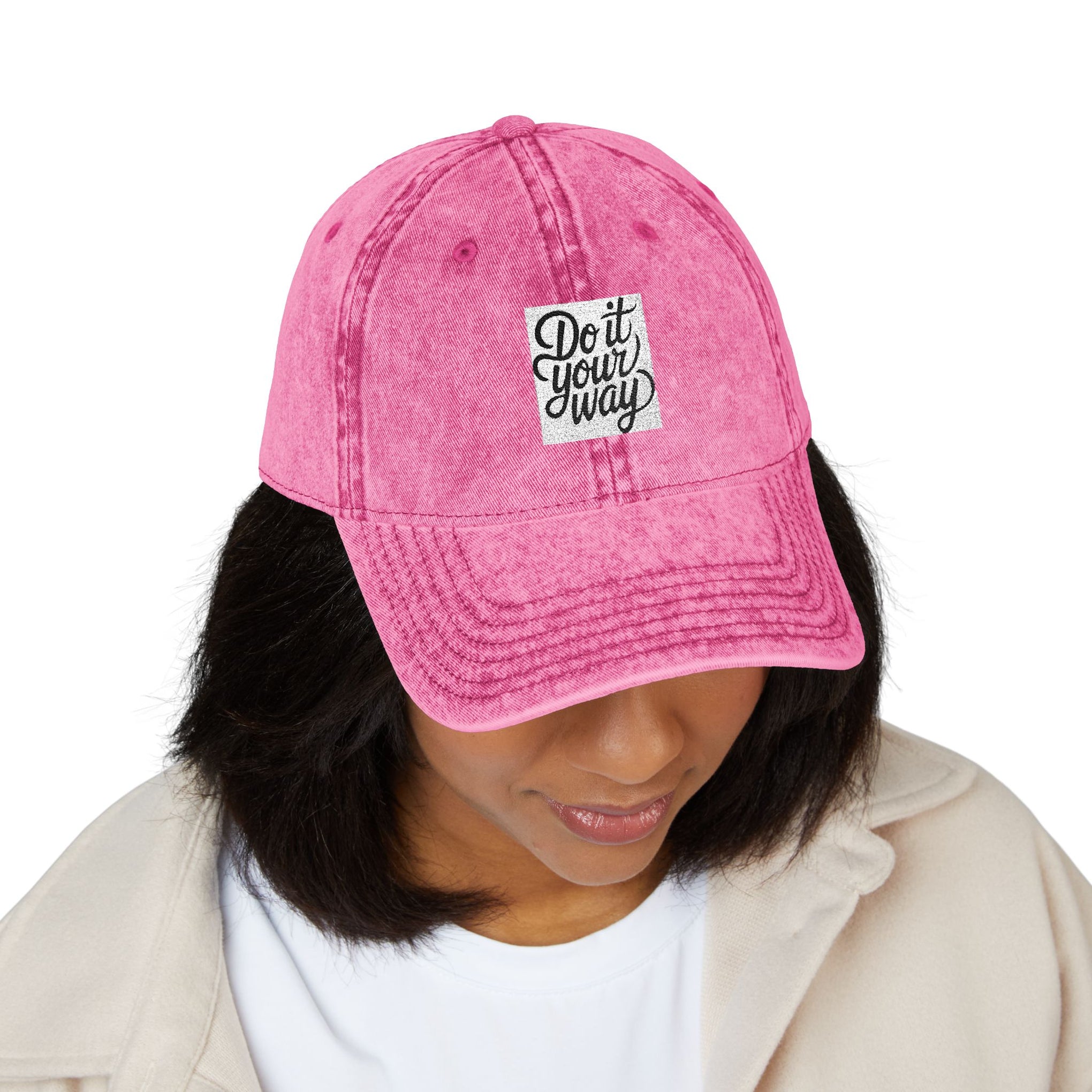 Embroidered Cap — Do It Your Way
