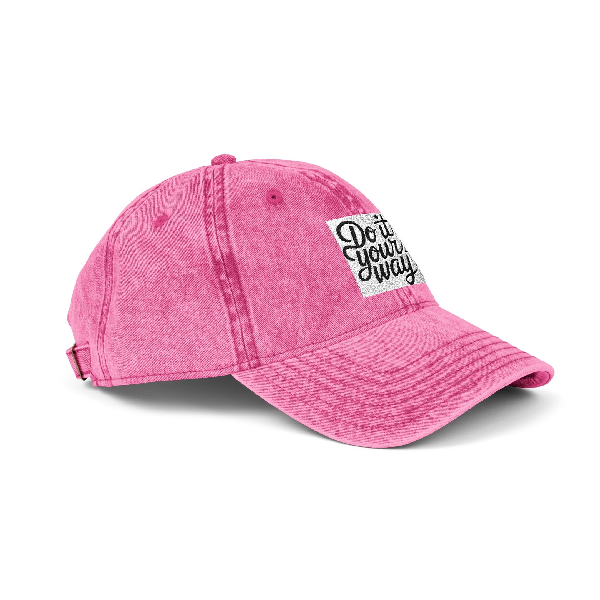 Embroidered Cap — Do It Your Way