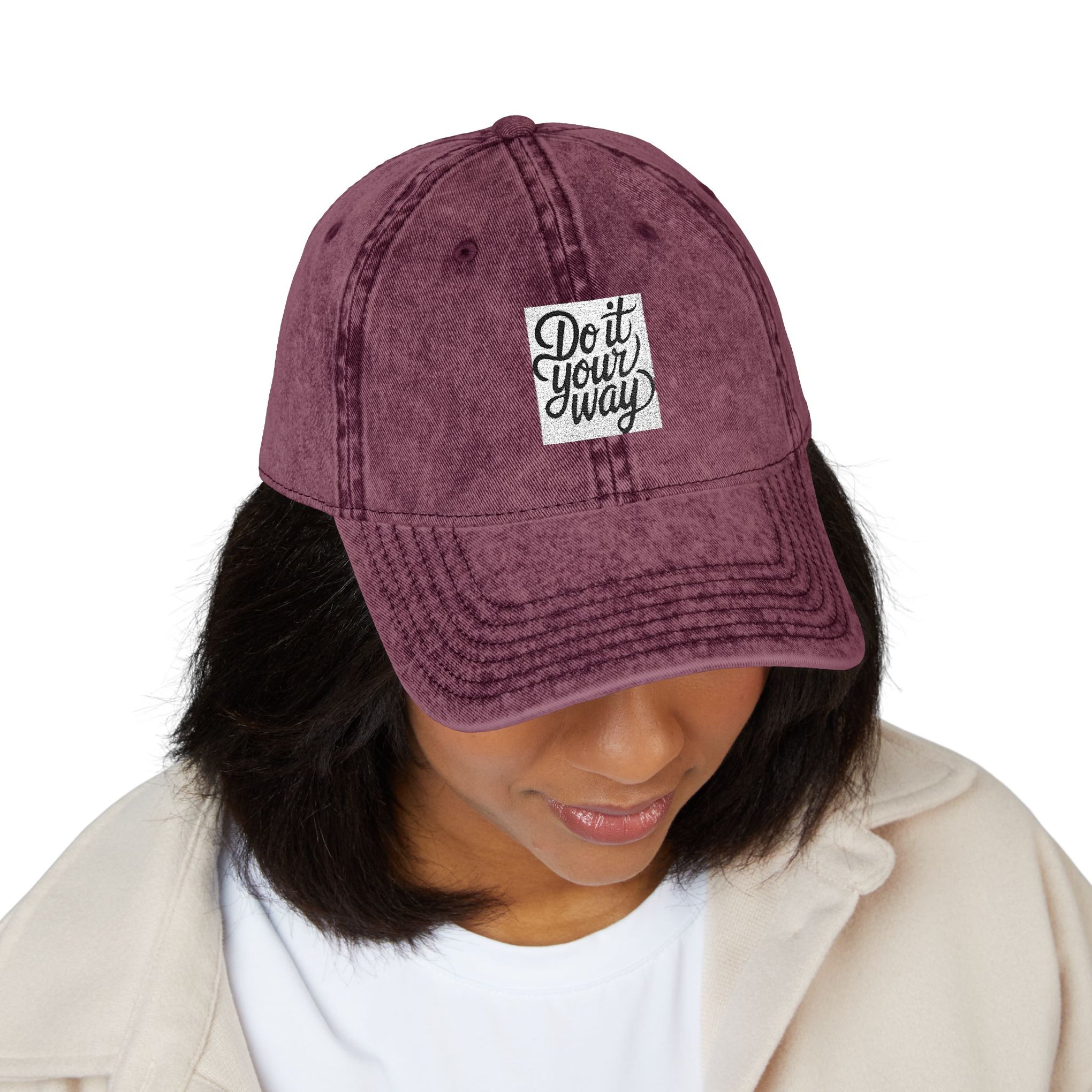 Embroidered Cap — Do It Your Way