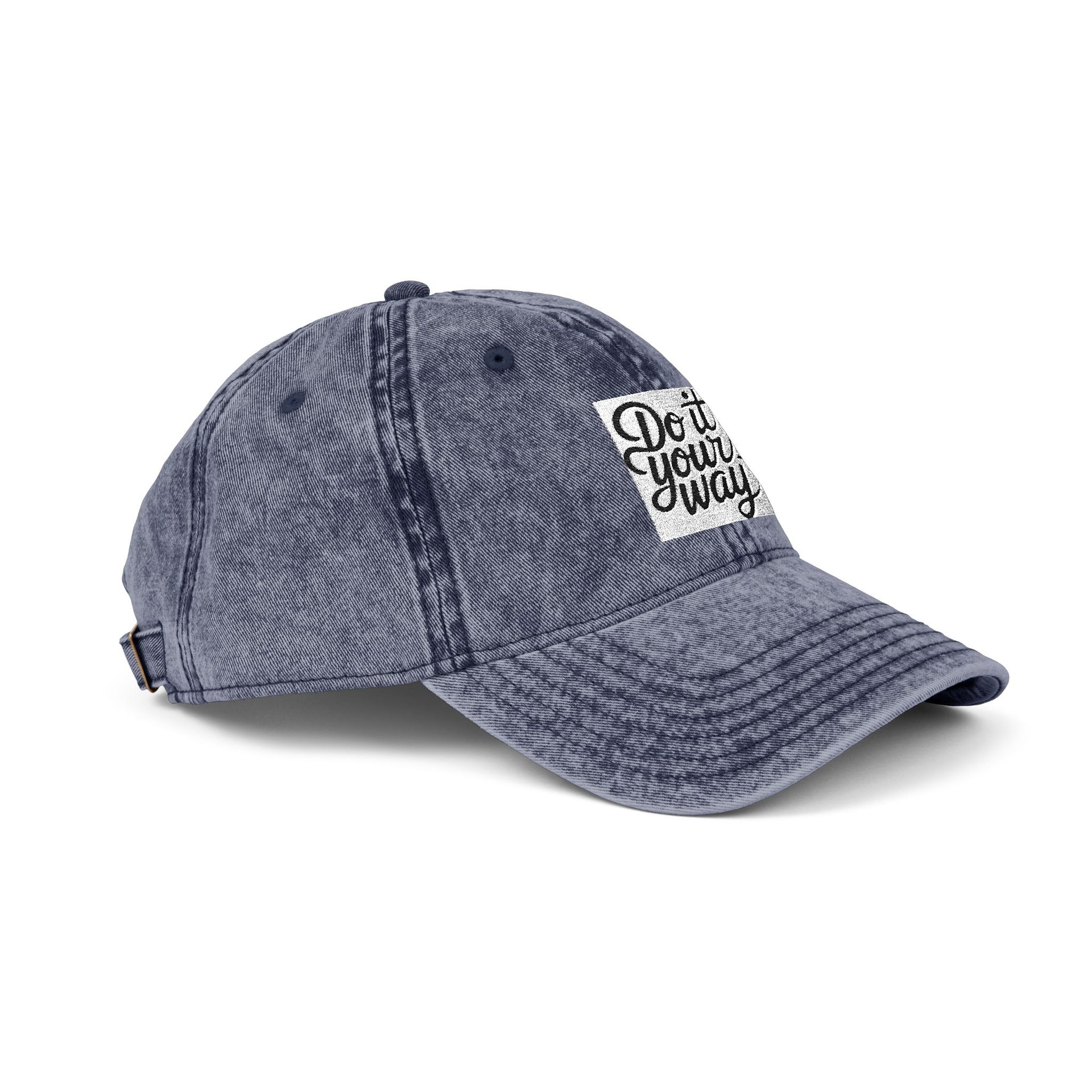 Embroidered Cap — Do It Your Way