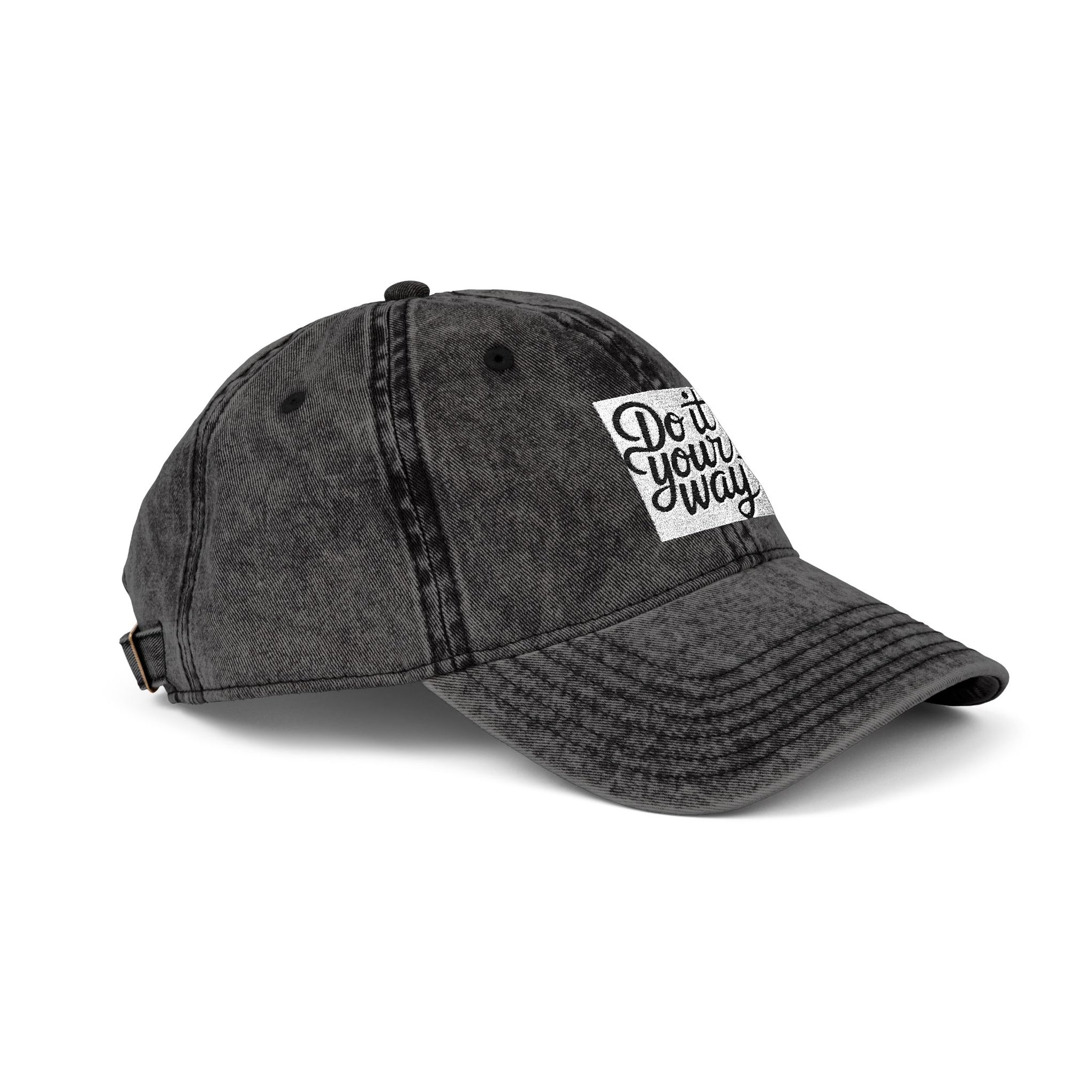 Embroidered Cap — Do It Your Way