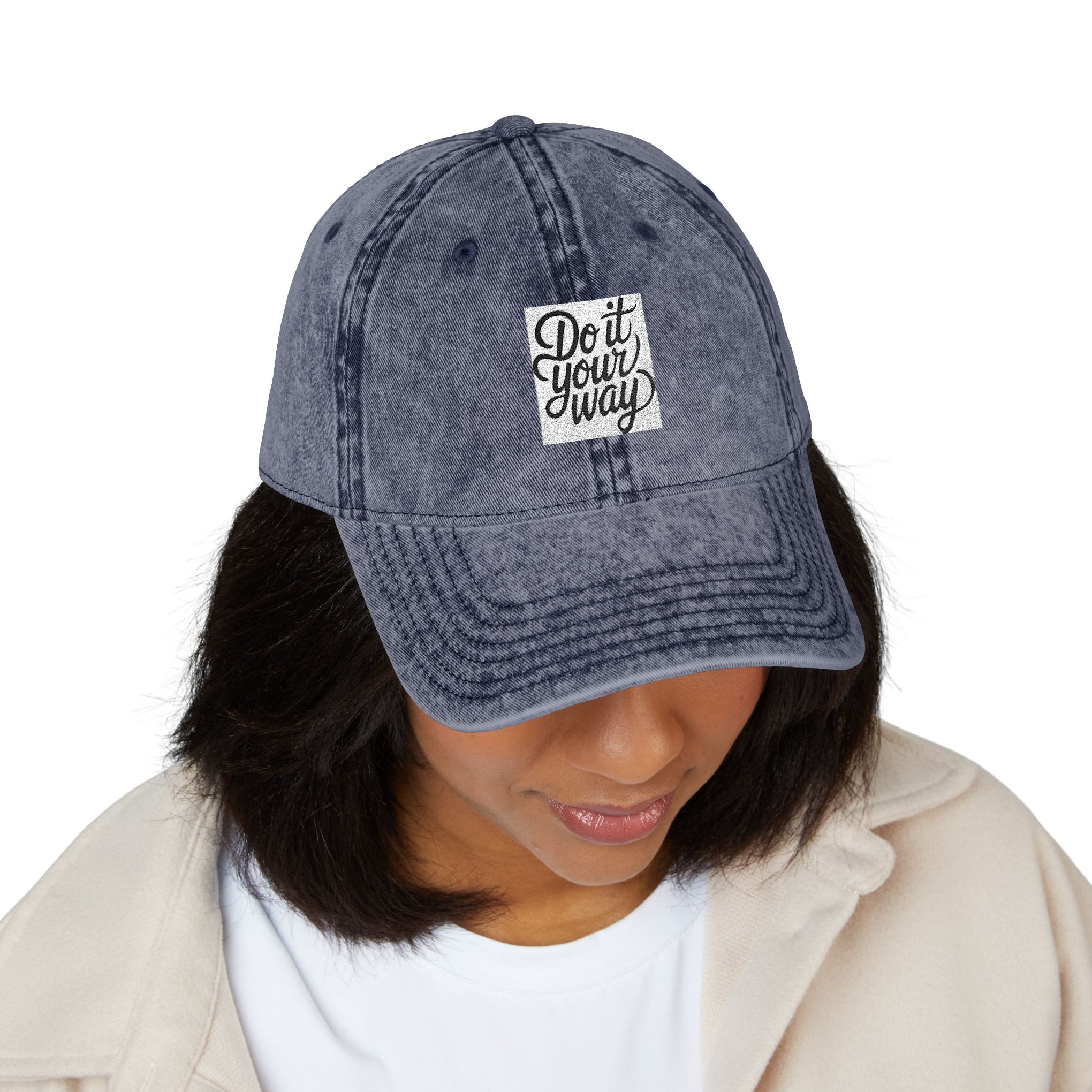 Embroidered Cap — Do It Your Way