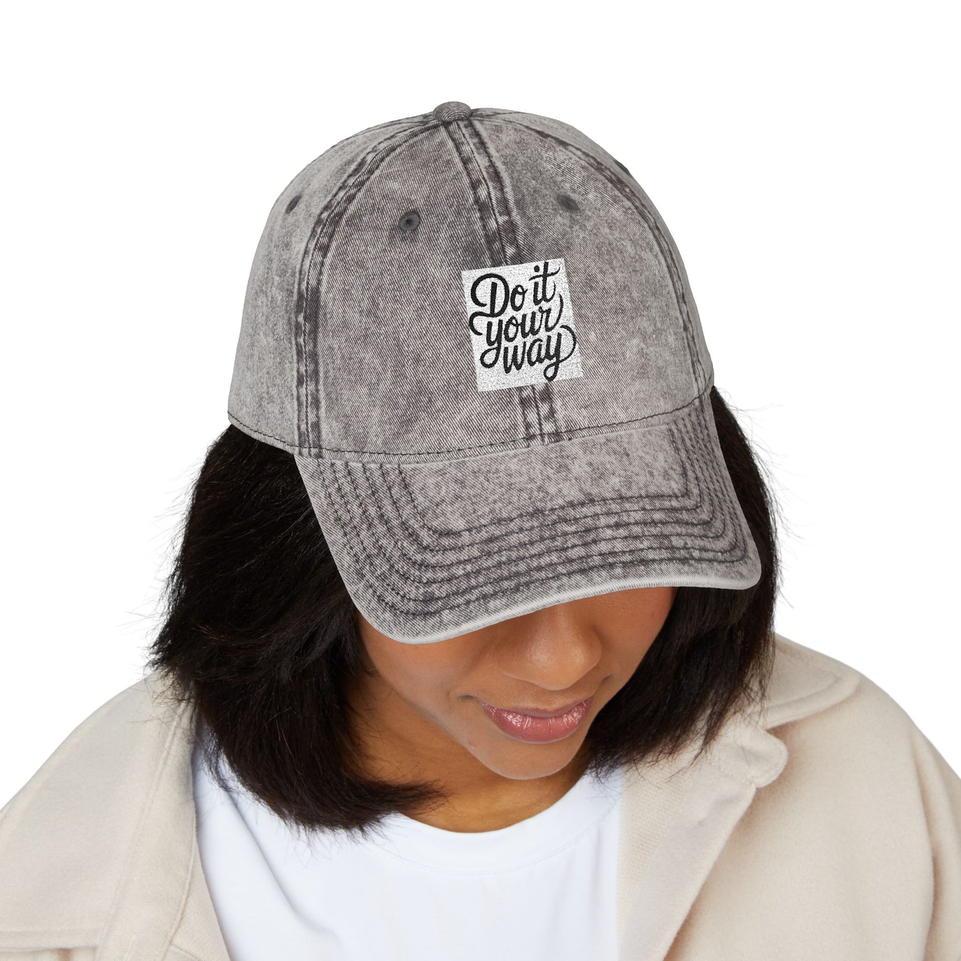 Embroidered Cap — Do It Your Way