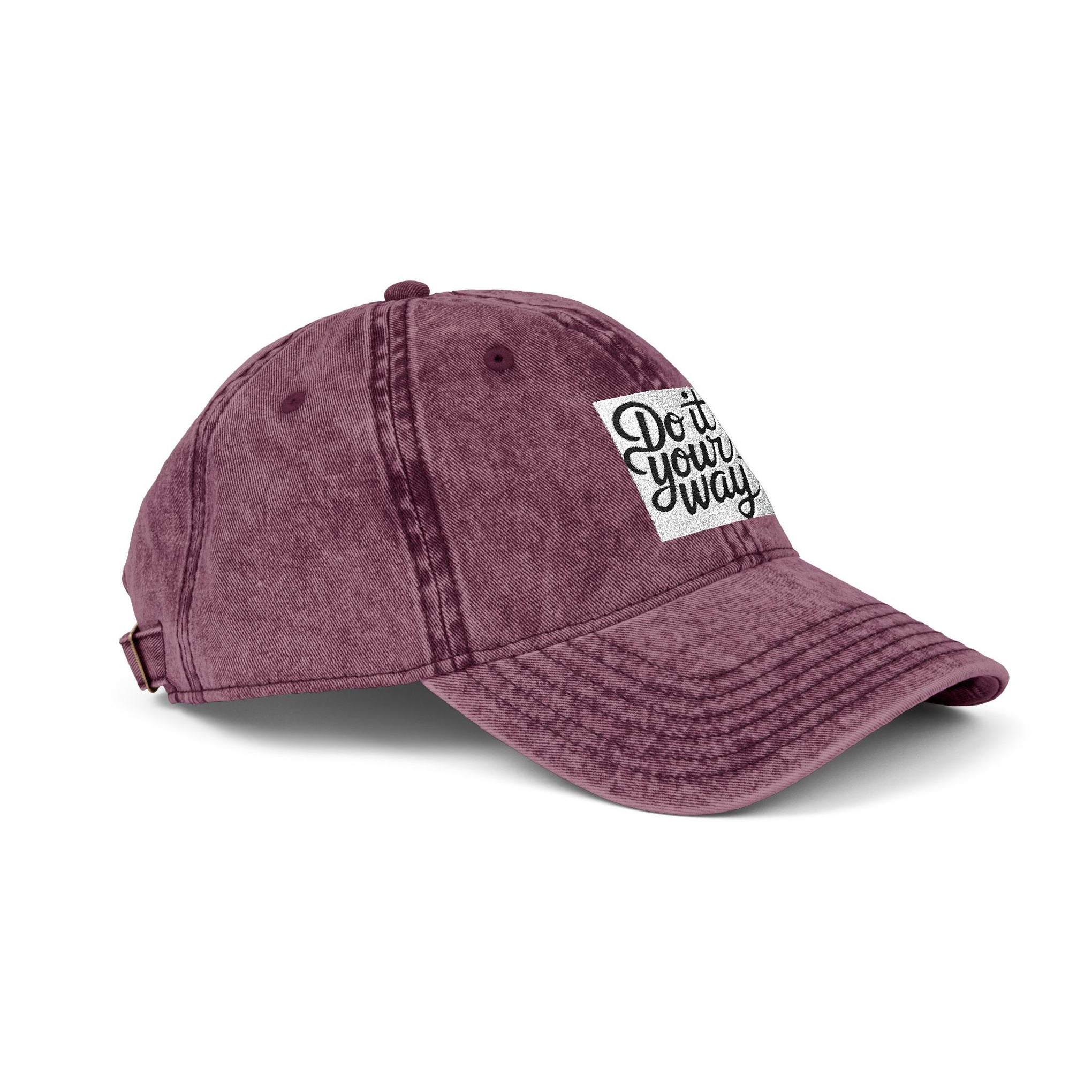 Embroidered Cap — Do It Your Way